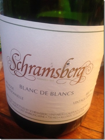 Schramsberg Blanc de Blancs 