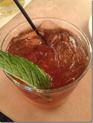 whiskey tea julep