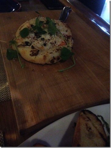 lobster pizzetta