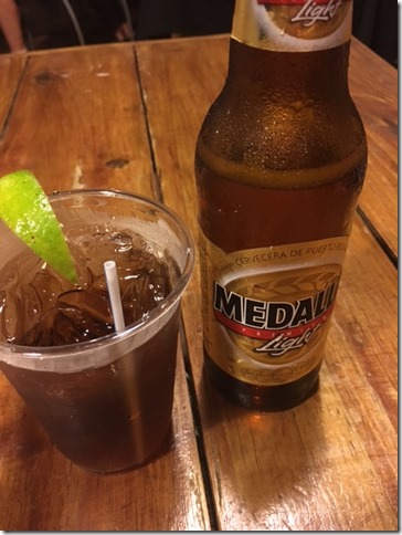 drinks in Puerto Rico