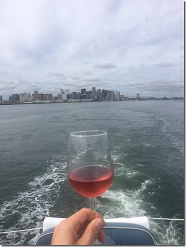 wine tasting on a boat
