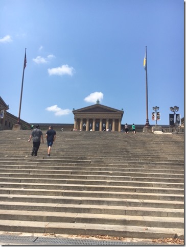 Rocky stairs