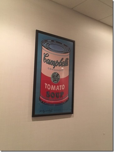 Warhol Campbell's Soup 